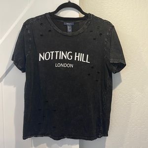 Distressed tee
